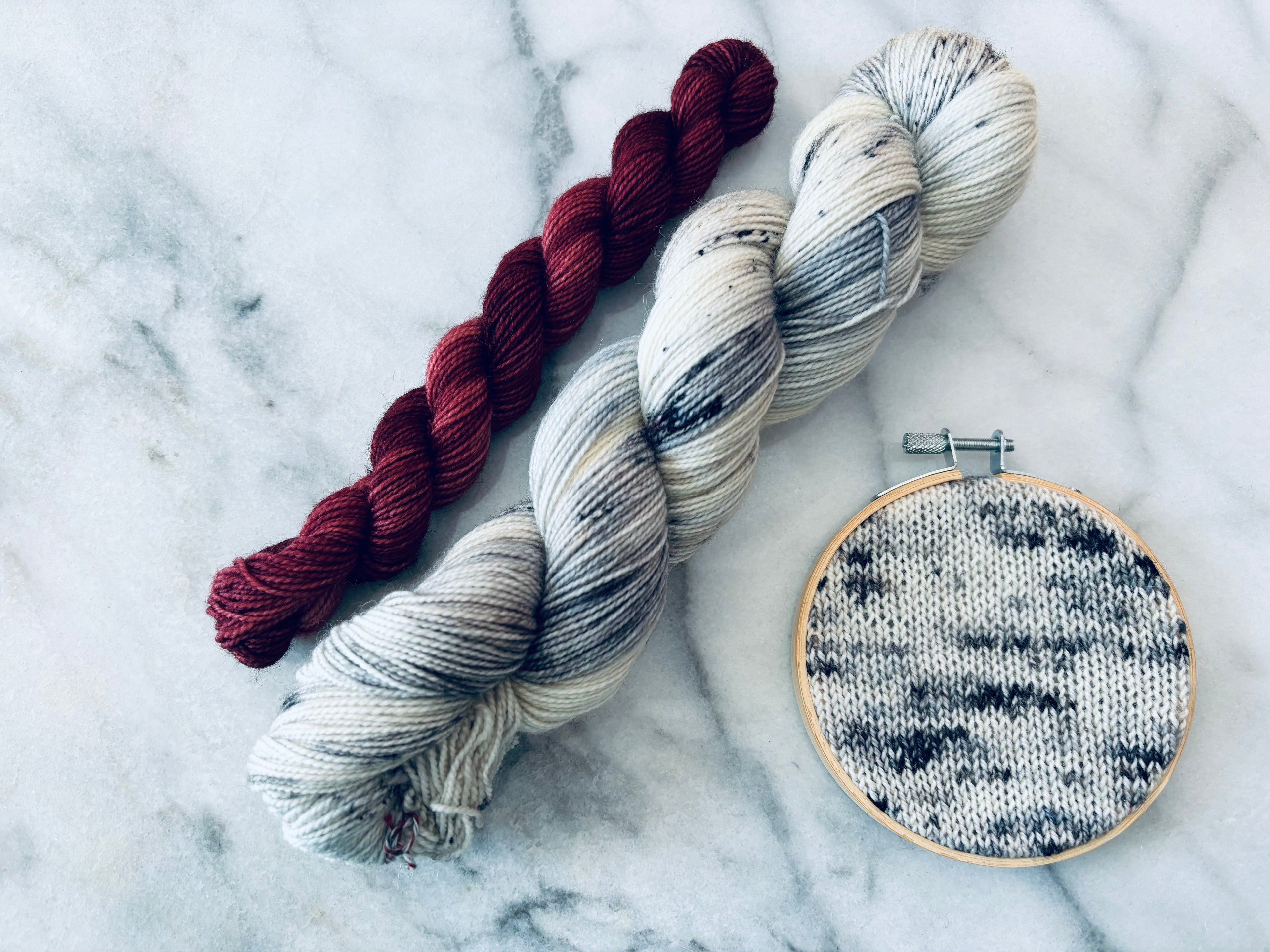 Birch Bark + Mr. Wickham Sock Set | Kobold Sock