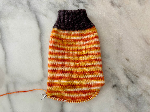 Candy Corn + Mary Bennet Sock Set | Kobold Sock