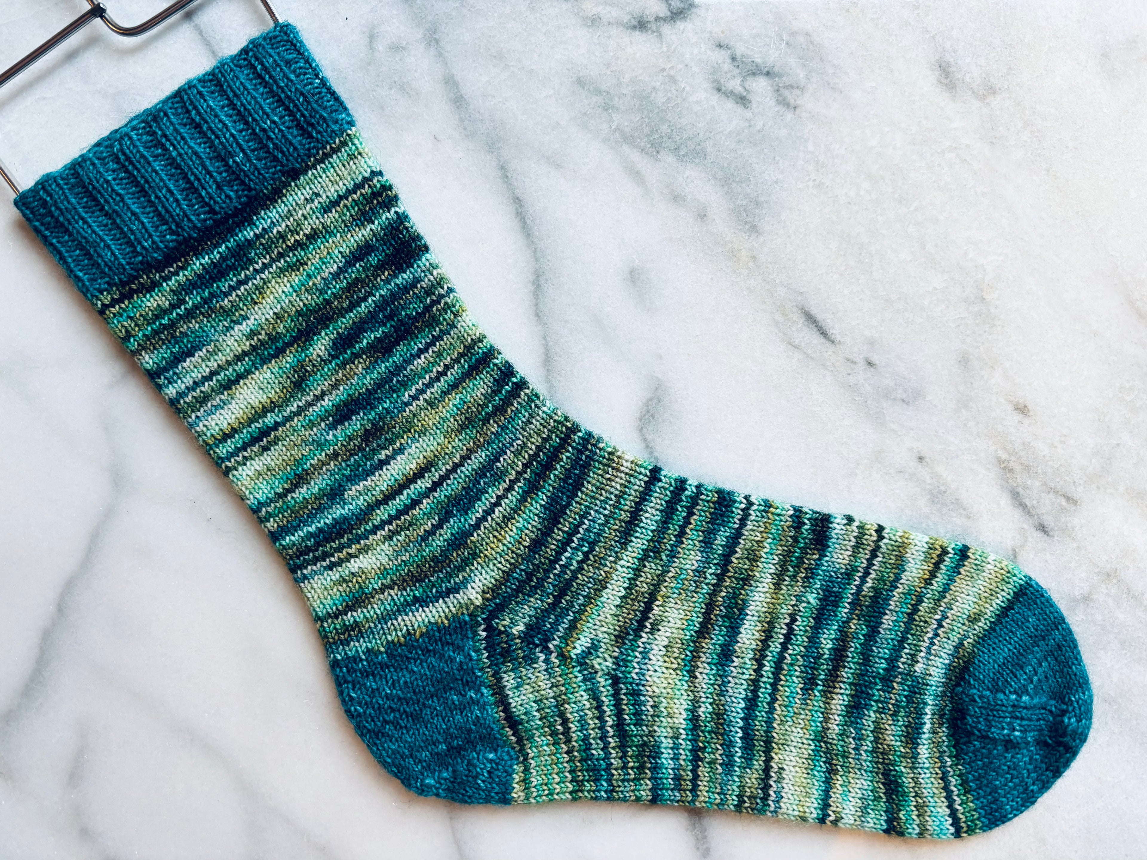 Kelp Forest + Viridian Sock Set | Kobold Sock