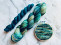 Kelp Forest + Viridian Sock Set | Kobold Sock