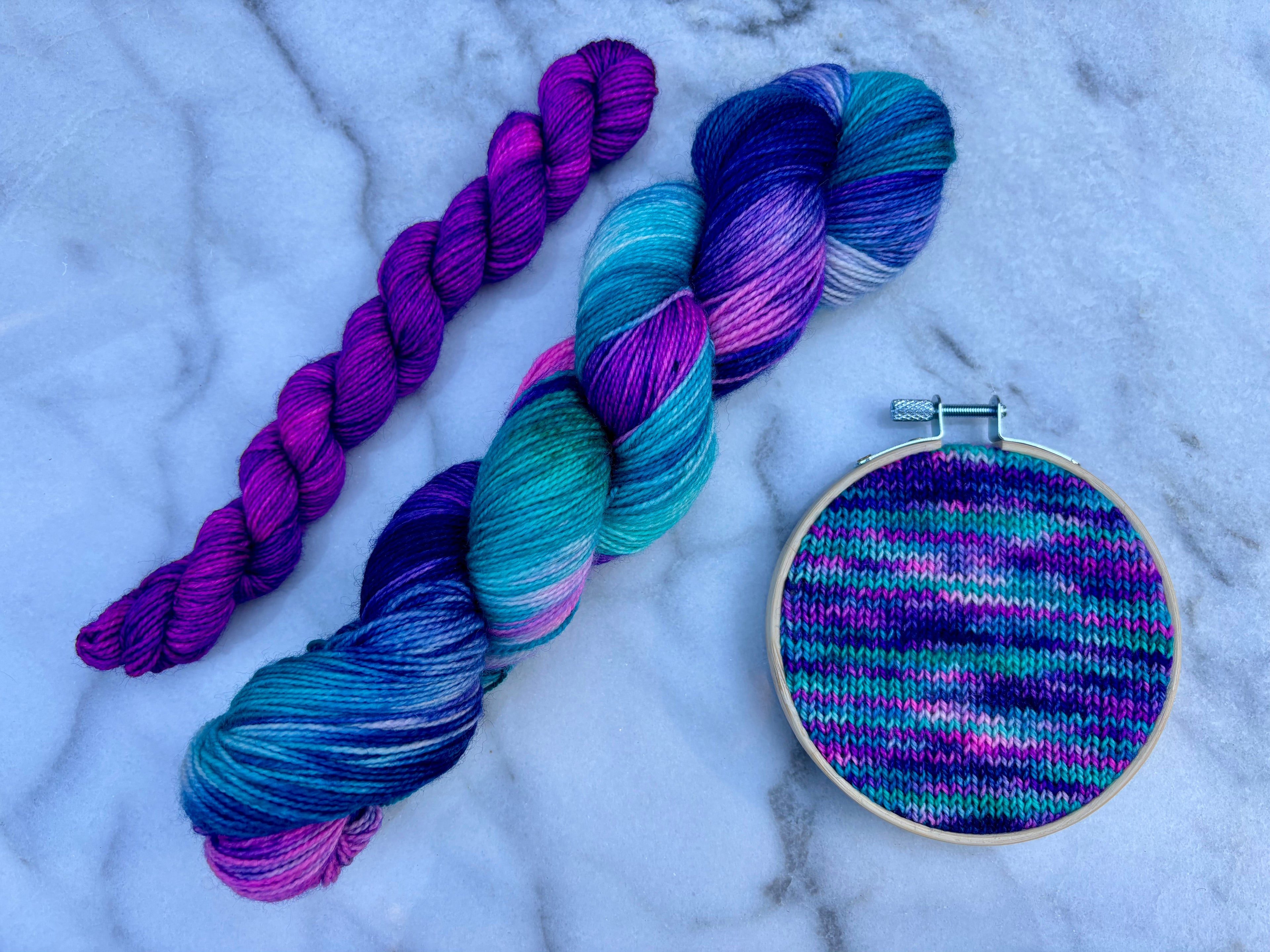 Sparkling Violetear Hummingbird Sock Set | Kobold Sock