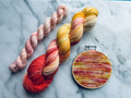 Tequila Sunrise + Strawberry Shortcake Sock Set | Kobold Sock